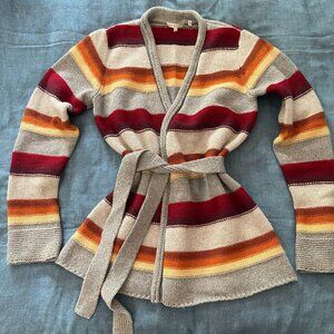 Vince Ralph Lauren Like Southwestern Vintage Women's Cashmere Jacket Cardigan L